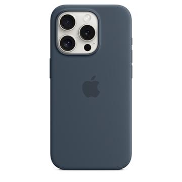 iPhone 15 Pro Max Apple Silikone Cover med MagSafe MT1P3ZM/A - Storm Blå