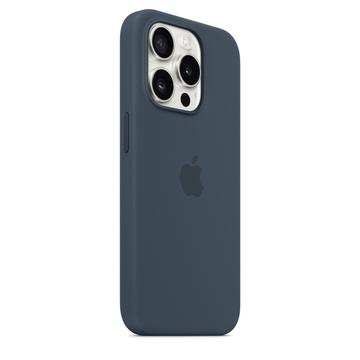 iPhone 15 Pro Max Apple Silikone Cover med MagSafe MT1P3ZM/A - Storm Blå