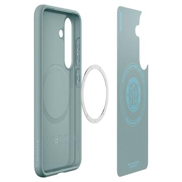 Samsung Galaxy S25+ Spigen Parallax Mag Hybrid Cover - Sage Grøn