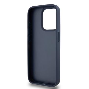 iPhone 15 Pro Max DKNY Ternet Mønster og Stribe Cover - Blå