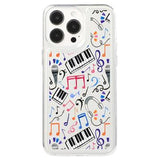 iPhone 15 Pro Max Fashion TPU Cover - musikalske noter