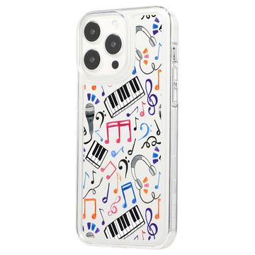 iPhone 15 Pro Max Fashion TPU Cover - musikalske noter