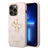 iPhone 15 Pro Max Guess 4G Big Metal Logo Hybrid Cover - Pink