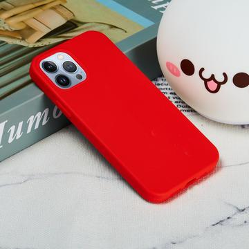 iPhone 15 Pro Max Liquid Silicone Cover - Rød