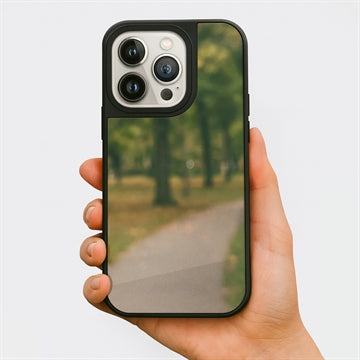 iPhone 15 Pro Max Spejl Cover - MagSafe-kompatibel - Sort
