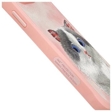 iPhone 15 Pro Max Nimmy Friends Big Eyed Pet 2.0 katte cover - Pink