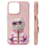 iPhone 15 Pro Max Nimmy Friends Cool&Cute 2.0 katte cover - Pink