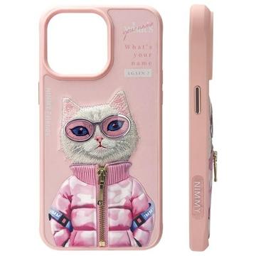 iPhone 15 Pro Max Nimmy Friends Cool&Cute 2.0 katte cover - Pink