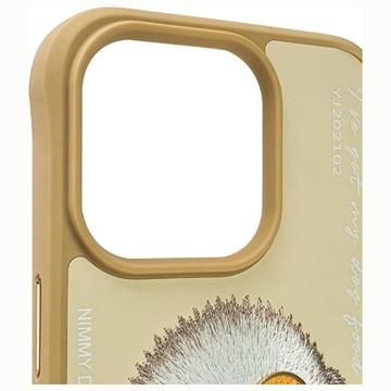 iPhone 15 Pro Max Nimmy Friends Glasses Cool Hund Cover - Kaki