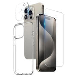 iPhone 15 Pro Max Northjo 3-i-1 Beskyttelsessæt
