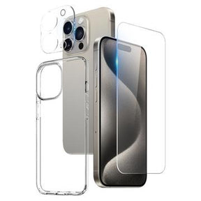 iPhone 15 Pro Max Northjo 3-i-1 Beskyttelsessæt