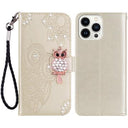 iPhone 15 Pro Max Ugle Rhinsten Pung - Guld