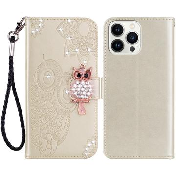 iPhone 15 Pro Max Ugle Rhinsten Pung - Guld