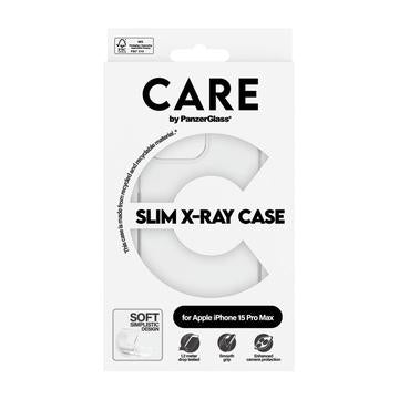 iPhone 15 Pro Max PanzerGlass Care Fashion Slim X-Ray-Cover - gennemsigtig