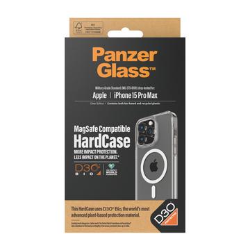 iPhone 15 Pro Max PanzerGlass HardCase MagSafe cover kompatibel med D3O - klar