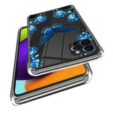 iPhone 15 Pro Max Stilfuld Ultra-Slim TPU Cover - Sommerfugl og Blomster
