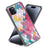 iPhone 15 Pro Max Stilfuld Ultra-Slim TPU Cover - Regnbue Rhombus