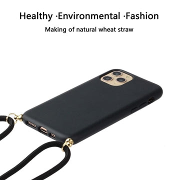 iPhone 15 Pro Max TPU Cover med Nøglesnor - Sort