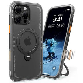 iPhone 15 Pro Max Torras Ostand Q3 Air MagSafe cover - Sort