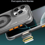 iPhone 15 Pro Max Torras Ostand Q3 Air MagSafe cover - Sort