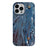 iPhone 15 Pro Max Rynket galvaniseret TPU Cover - Blå