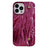 iPhone 15 Pro Max Rynket galvaniseret TPU Cover - Hot Pink