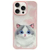 iPhone 15 Pro Nimmy Friends Big Eyed Pet 2.0 katte cover - Pink