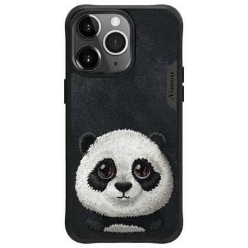 iPhone 15 Pro Nimmy Friends Big Eyed Pet 2.0 Panda Cover - Sort