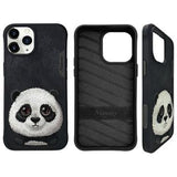 iPhone 15 Pro Nimmy Friends Big Eyed Pet 2.0 Panda Cover - Sort