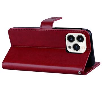 iPhone 15 Pro Ugle Rhinsten Pung - Rød