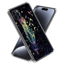 iPhone 15 Pro Stilfuld Ultra-Slim TPU Cover - Fjer