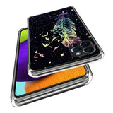 iPhone 15 Pro Stilfuld Ultra-Slim TPU Cover - Fjer
