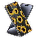 iPhone 15 Pro Stilfuld Ultra-Slim TPU Cover - Solsikker