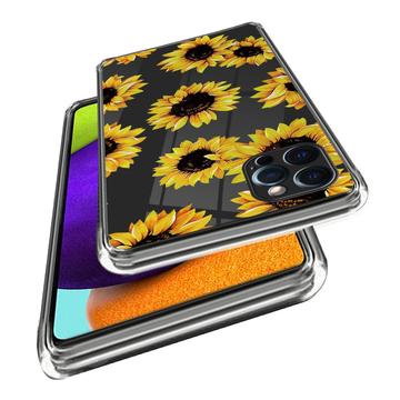 iPhone 15 Pro Stilfuld Ultra-Slim TPU Cover - Solsikker