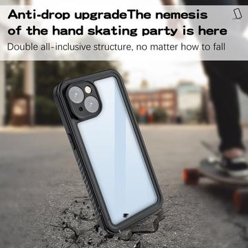 iPhone 15 Redpepper FS IP68 Vandtæt Cover - Sort