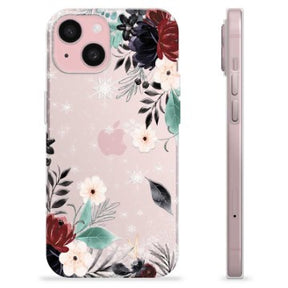 iPhone 15 TPU Cover - Efterårsblomster