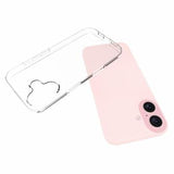 iPhone 16 Skridsikkert TPU Cover - Gennemsigtig