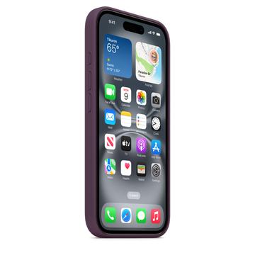 iPhone 16 Apple Silikone Cover med MagSafe MYY43ZM/A - Blomme