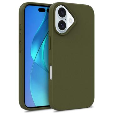 iPhone 16 Biologisk Nedbrydeligt Cover - Mørkegrøn