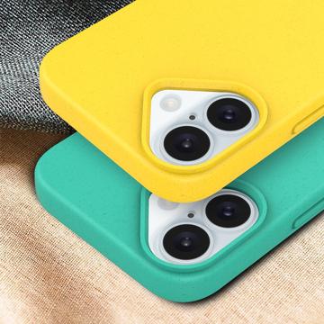 iPhone 16 Biologisk Nedbrydeligt Cover - Grøn