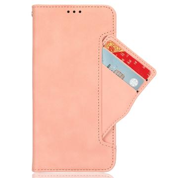 iPhone 16 Kortholder Pung Etui - Pink