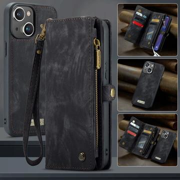 iPhone 16 Caseme 008 2-i-1 Multifunktionel Pung - Sort