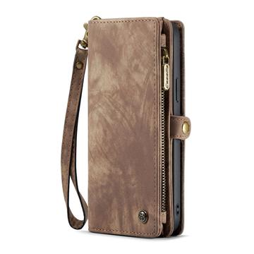iPhone 16 Caseme 008 2-i-1 Multifunktionel Pung - Brun