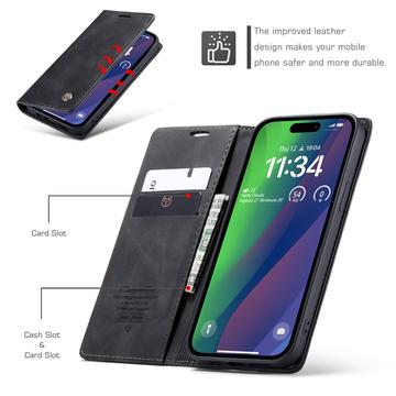 iPhone 16 Caseme 013 Series Pung - Sort