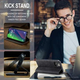 iPhone 16 Caseme 013 Series Pung - Sort