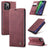 iPhone 16 Caseme 013 Series Pung - Vinrød