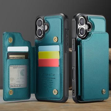 iPhone 16 Caseme C22-etui RFID-kortpung - grøn