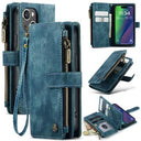 iPhone 16 Caseme C30 Multifunktionel Pung - Blå
