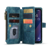 iPhone 16 Caseme C30 Multifunktionel Pung - Blå