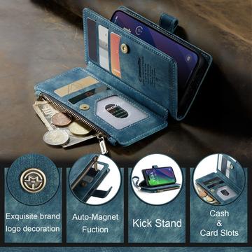 iPhone 16 Caseme C30 Multifunktionel Pung - Blå